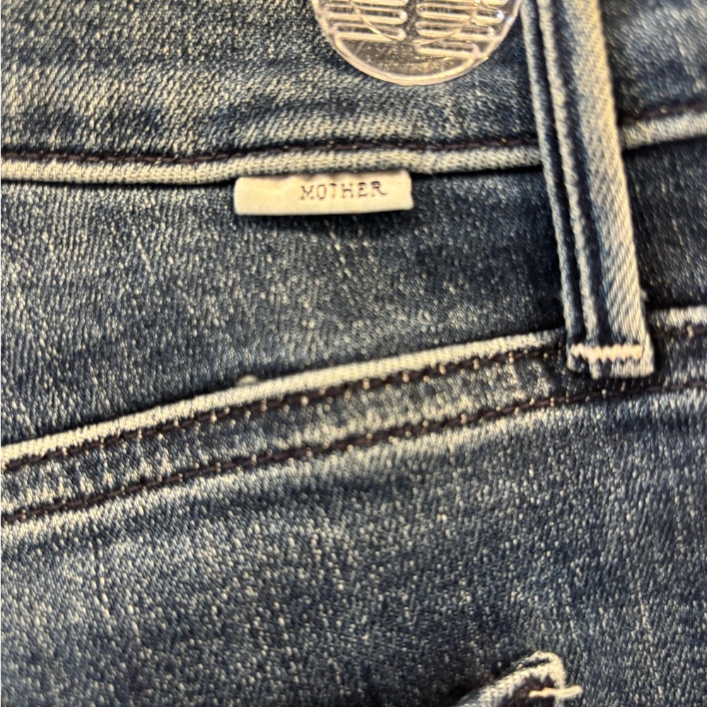 MOTHER Mid-Rise Dazzler Ankle Frey Jeans in Weekend size 27 - Picture 6 of 8